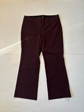LOFT Burgundy Women's Trousers